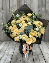 Букет цветов из:  Розы и Лизиантусы #REPLACE_PRED# Александровской Краснодарского края