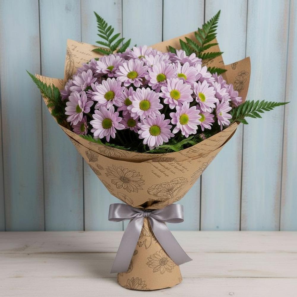 Букет цветов из: Хризантемы в Александровской Краснодарского края