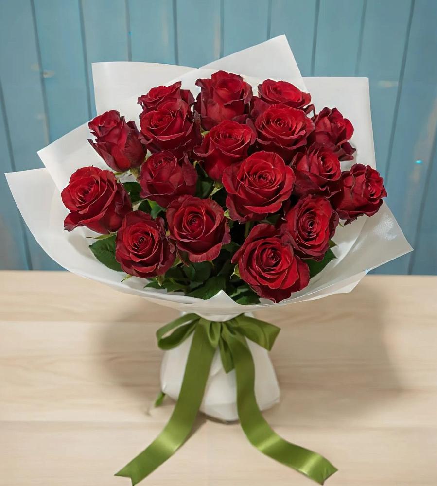Букет Красные розы в Александровской Краснодарского края