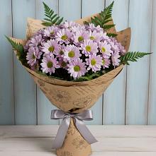 Букет соблазн в Александровской Краснодарского края Букет цветов из:  Хризантемы в Александровской Краснодарского края