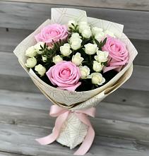 Букет цветов из:  Розы #REPLACE_PRED# Александровской Краснодарского края
