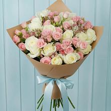 Букет романтичный подарок в Александровской Краснодарского края Букет цветов из:  Розы в Александровской Краснодарского края